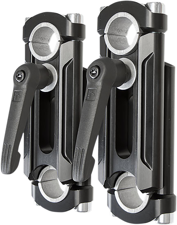 Rox säädettävä korotuspala musta 4-6"