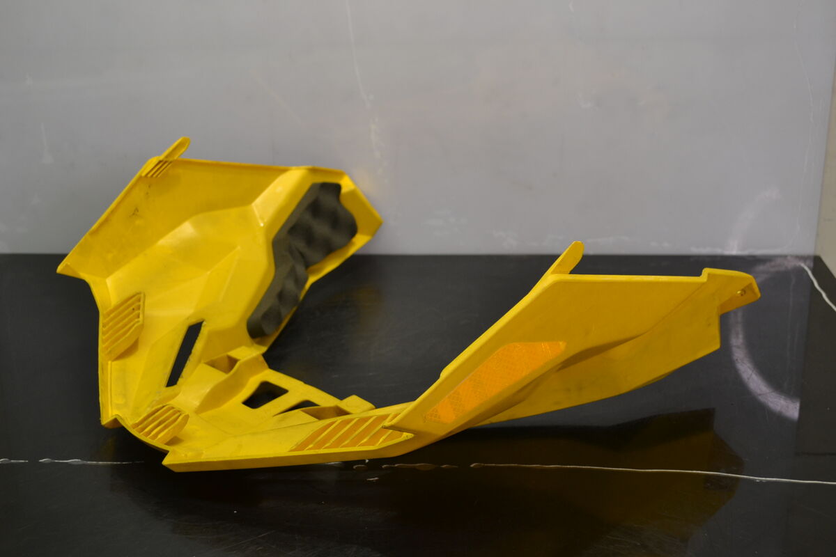 Yellow Ski-Doo 2013-2017 snowmobile front bumper plastic 502007330