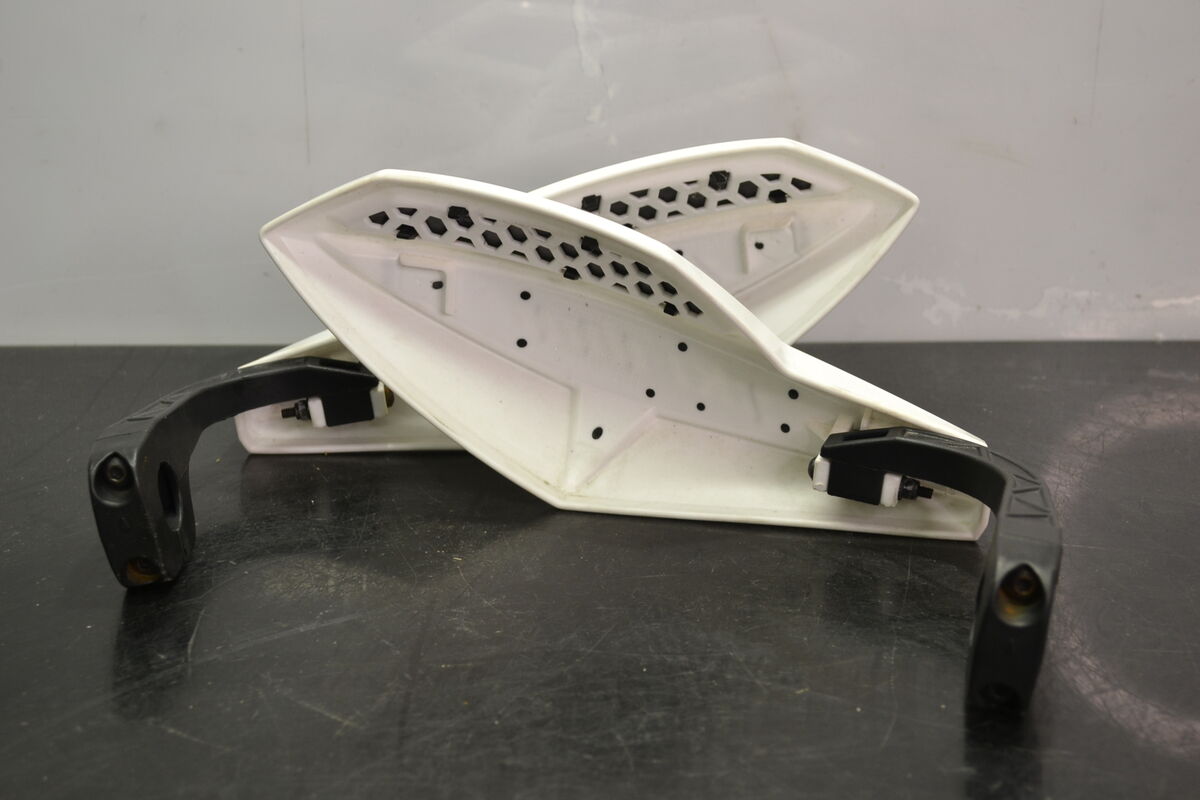 Ski-Doo handguards, white, 517303838