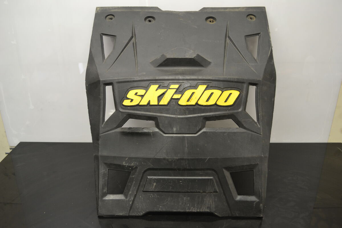 Ski-Doo Summit mud flap, black/yellow
