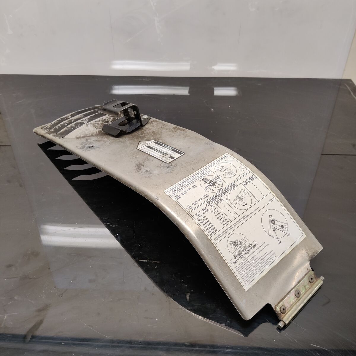 Variator cover plate