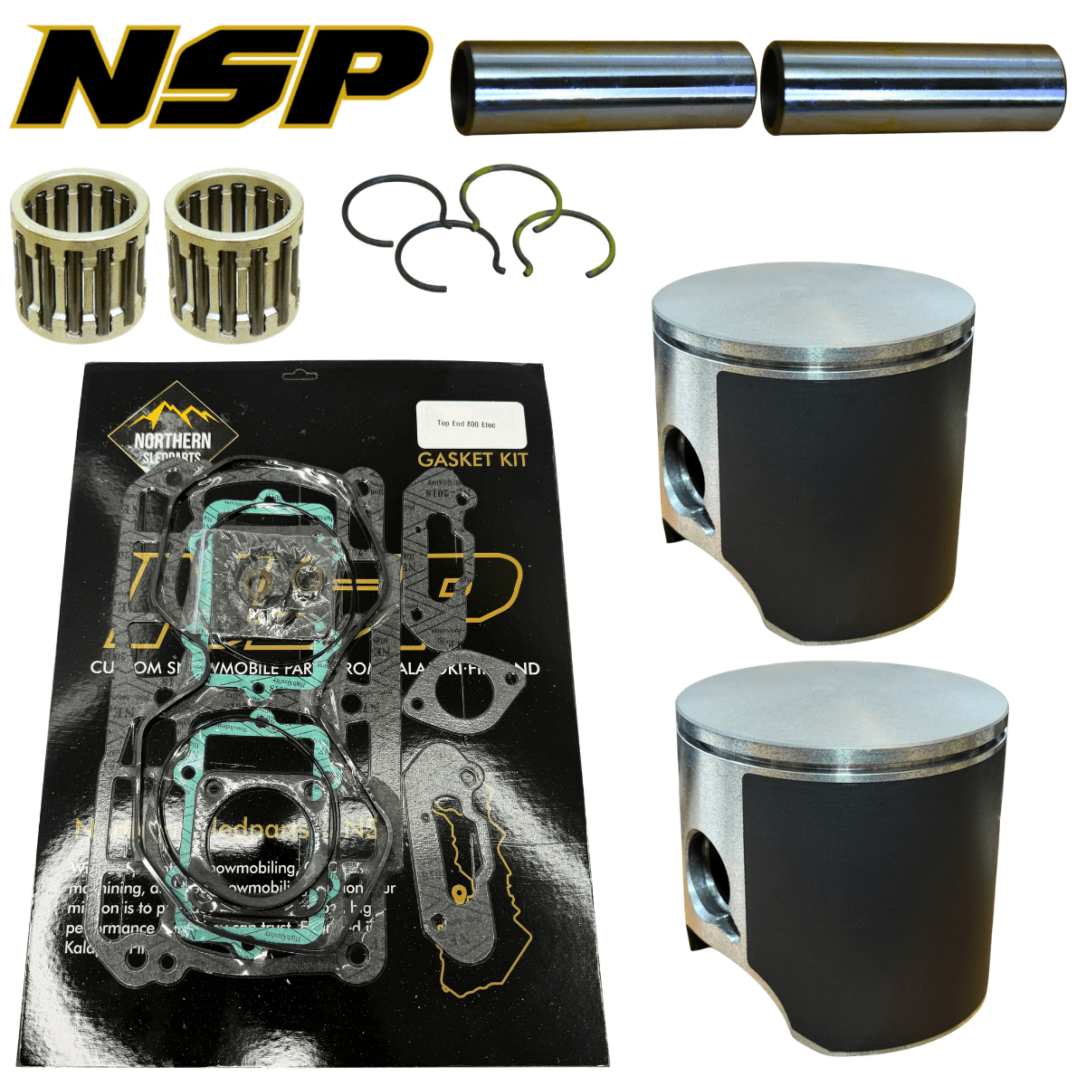 Männänvaihtopaketti Lynx ja Ski-Doo 800 ETEC 2013–2019 NSP standart - Northern Sledparts Oy