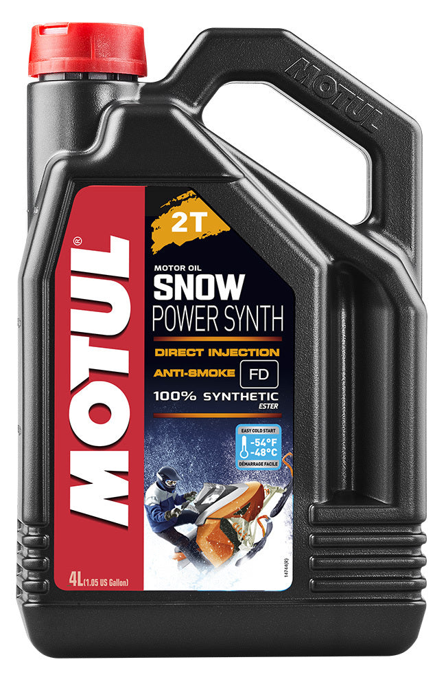 Motul Snowpower synth 2T täyssynteettinen 3x4 litraa
