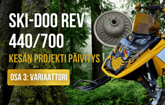 Tule seuraamaan meidän Ski-Doo Rev 440/700 Mod -moottorikelkan rakennusprojektia YouTubessa! -  Northern Sledparts Oy