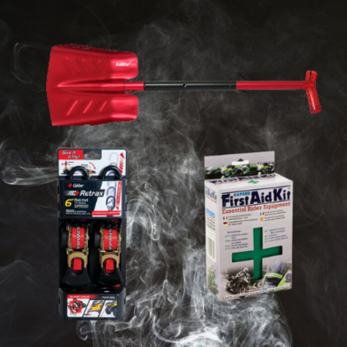 Kelkkailijan tarvikkeet