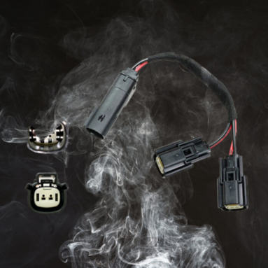 Lämpövisiirien johtosarjat ja 12v ulosottot