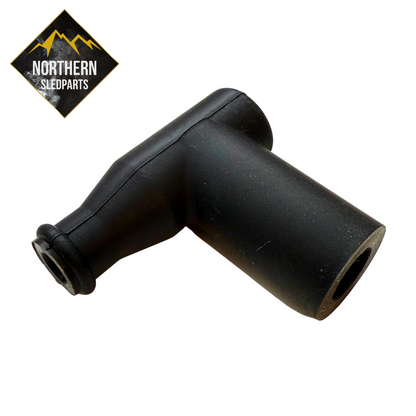 Silikoninen tulpanhattu (Solid terminal) Musta