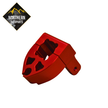 NSP Billet Kaasukahvarunko Racing Red Lynx, Ski-Doo 2008-2024