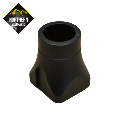 Bakaxels bussning Satin Black 20mm axel för Lynx och Ski-Doo skotrar