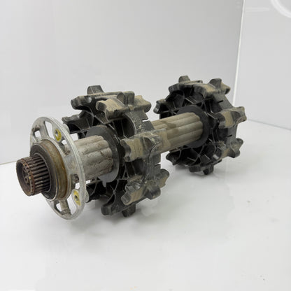 Vetoakseli Ski-Doo Gen4, 8 piikkiset vetopyörät, jako 2,86, OEM 504153949