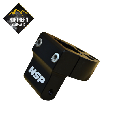 NSP Billet Kaasukahvarunko Stealth Black Lynx, Ski-Doo 2008-2024