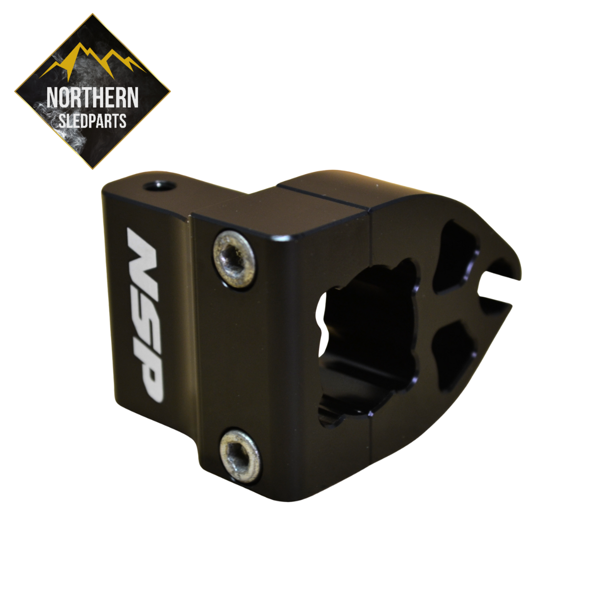 NSP Billet Kaasukahvarunko Stealth Black Lynx, Ski-Doo 2008-2024