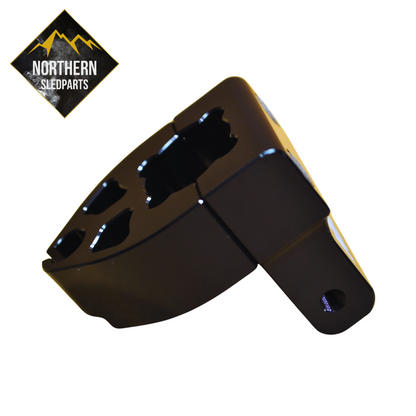 NSP Billet Kaasukahvarunko Stealth Black Lynx, Ski-Doo 2008-2024