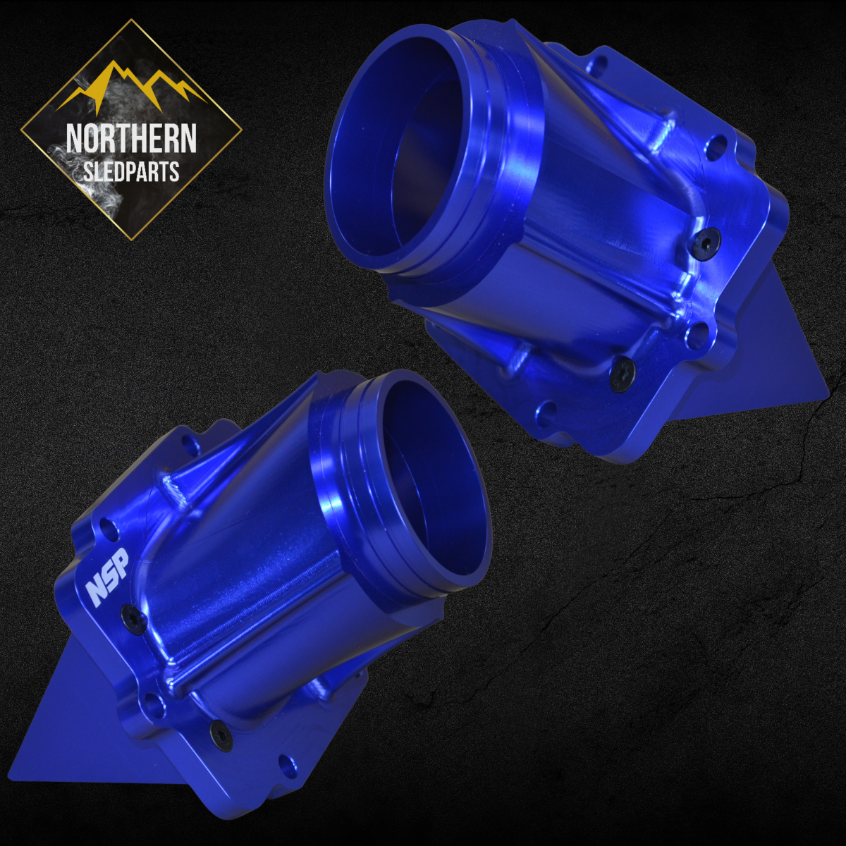 NSP Billet Imukurkut Rotax 600 Etec 2008–2019 (blue) (pari)