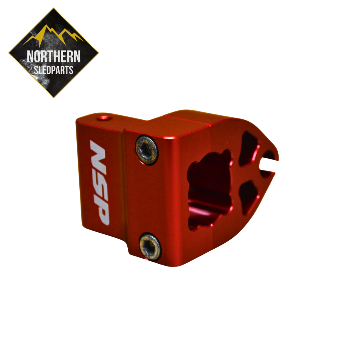 NSP Billet Kaasukahvarunko Racing Red Lynx, Ski-Doo 2008-2024