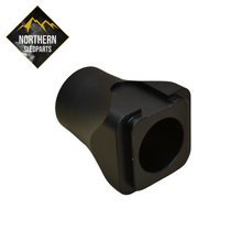 Taka-akselin holkki Satin Black 20mm akselille Lynx ja Ski-Doo kelkkoihin