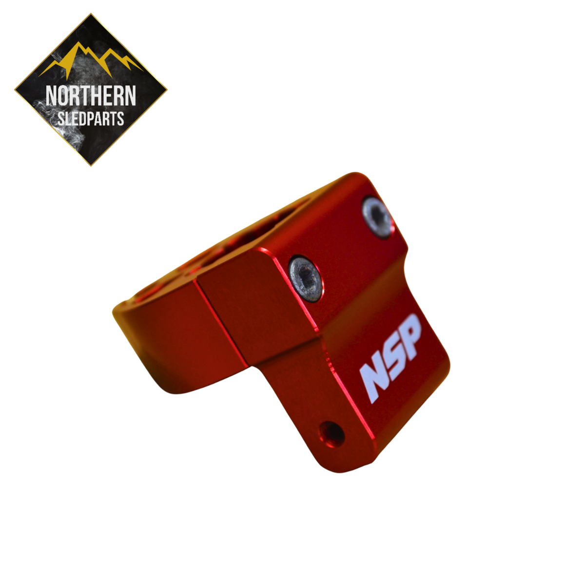 NSP Billet Kaasukahvarunko Racing Red Lynx, Ski-Doo 2008-2024