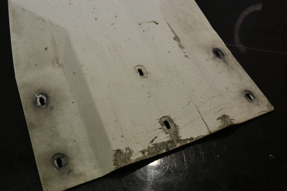 Underbody protection plate Lynx Rex, Ski-Doo XP 2008-2013 White