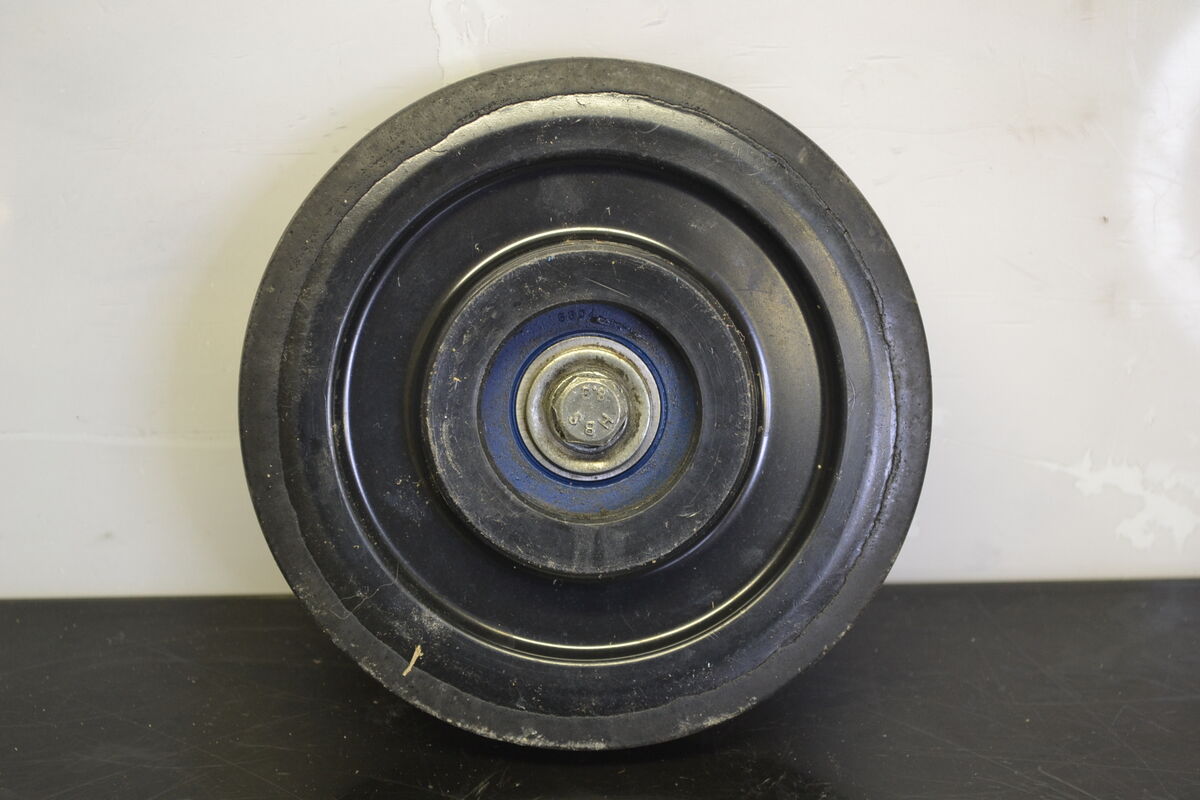 Bandhjul svart 135mm brp