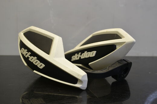 Ski-Doo handguards, white, 517303838