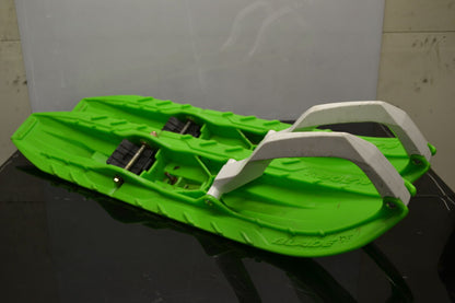 Blade DS skis, green.