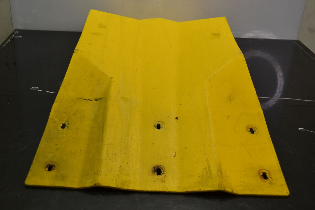 Pohjapanssari Ski-Doo  2008-2013 keltainen