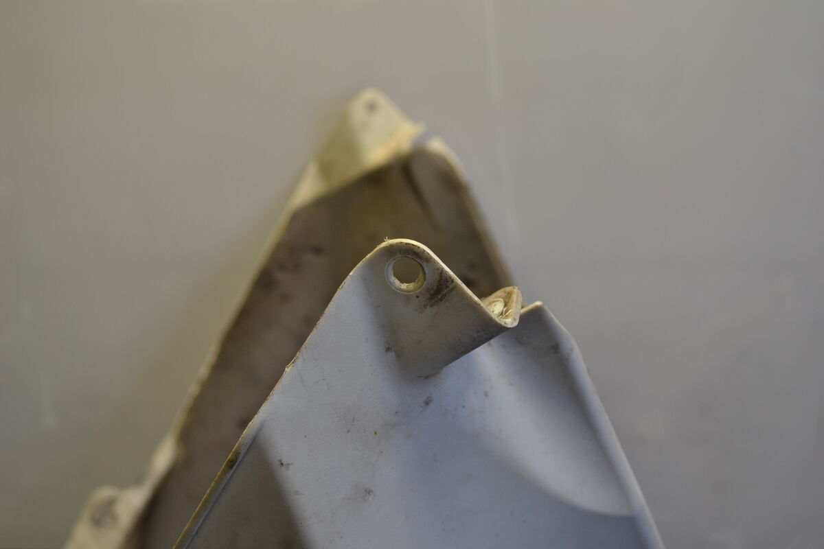 Främre plast Vit Polaris, 2634824-133