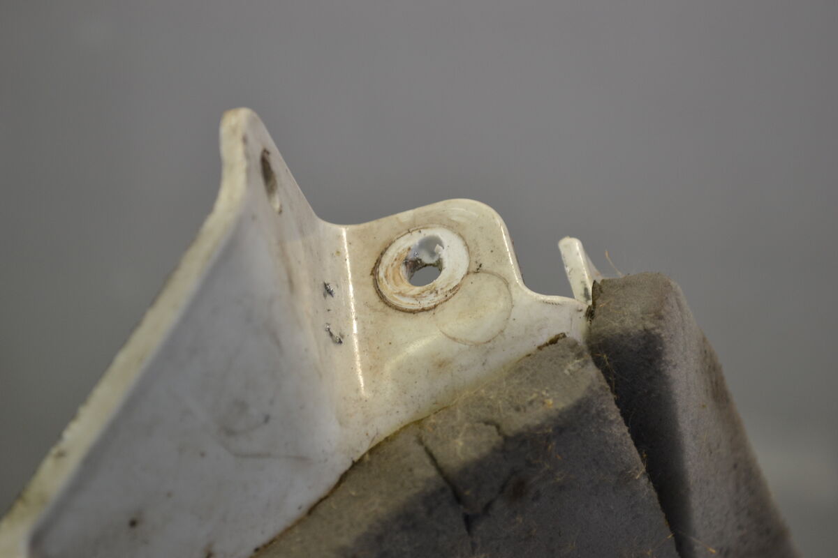 Främre plast Vit Polaris, 2634824-133