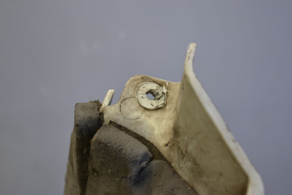 Främre plast Vit Polaris, 2634824-133