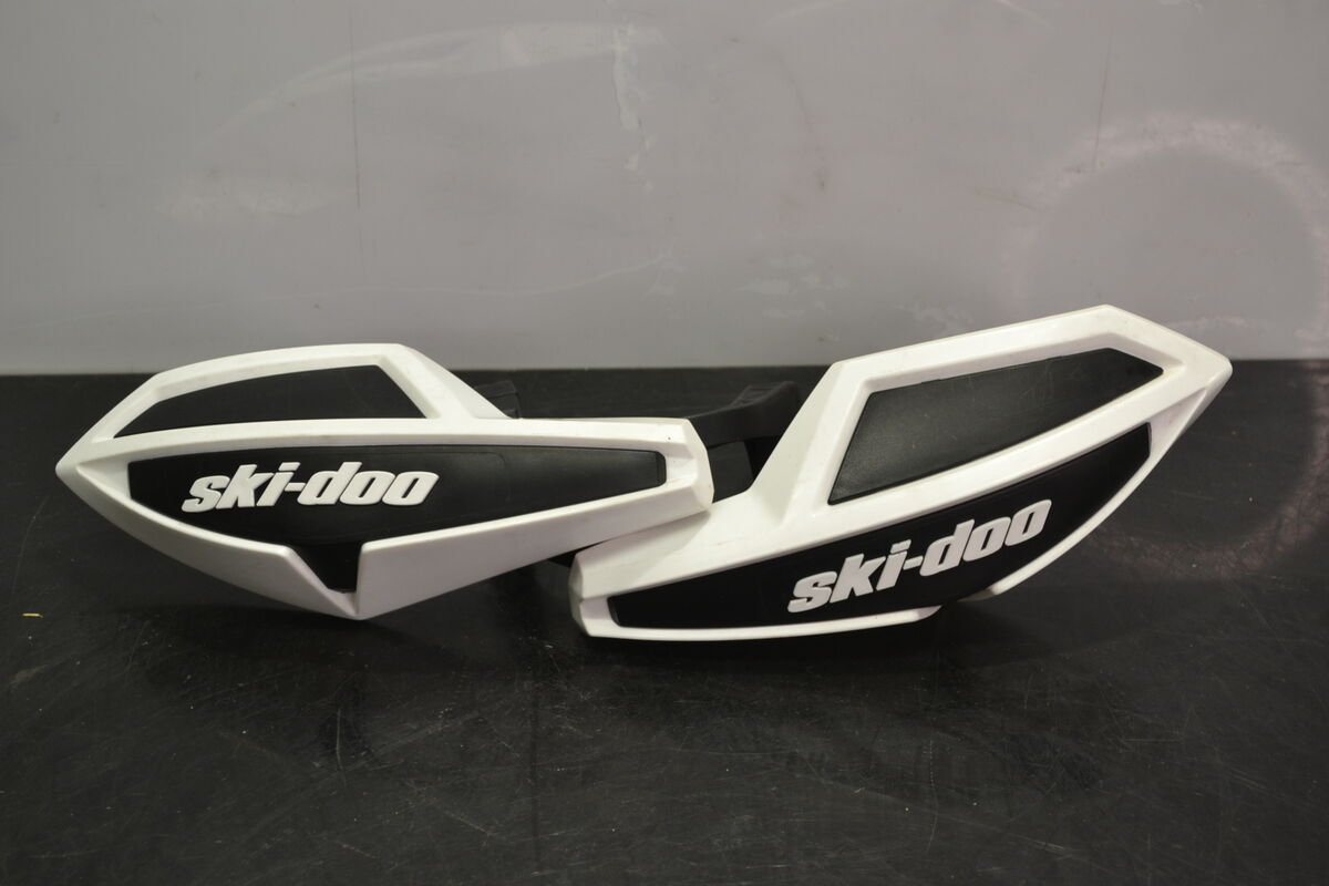 Ski-Doo handguards, white, 517303838