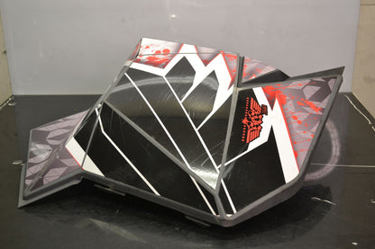 Sivuposki teippauksilla vasen Ski-Doo 08-2013