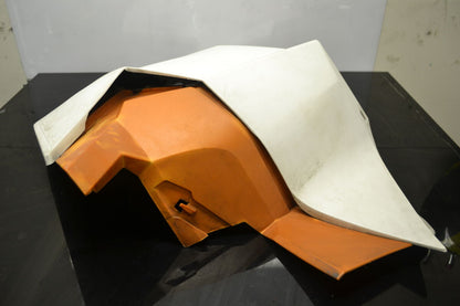 Side panels White/Orange Ski-Doo Summit 2011