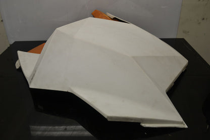 Side panels White/Orange Ski-Doo Summit 2011