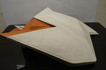 Side panels White/Orange Ski-Doo Summit 2011