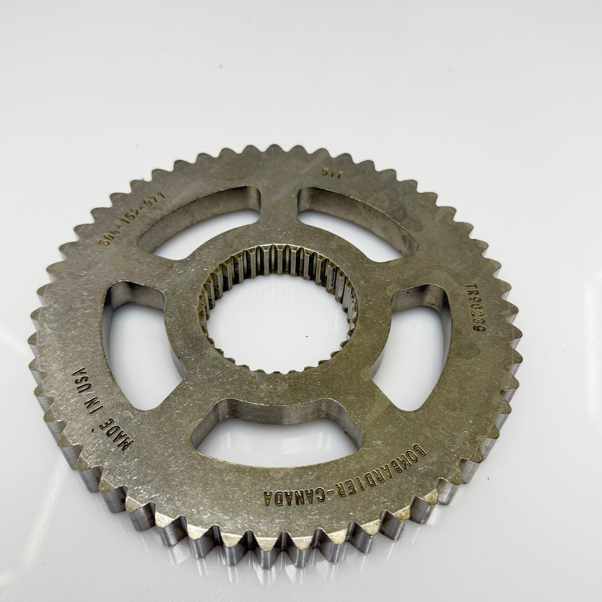 Ketjukotelon alaratas 51T  Ski-Doo / Lynx, OEM 861805540