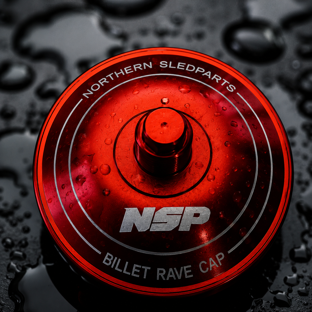 NSP Alumiininen RAVE-venttiilin kuppi Rotax 600, 800 Etec Lynx Ski-Doo 2009–2019