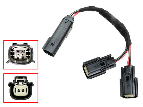 Sno-X Accessory Plug Splitter for Ski-Doo REV -XP/-XR/-XU, Lynx Rex