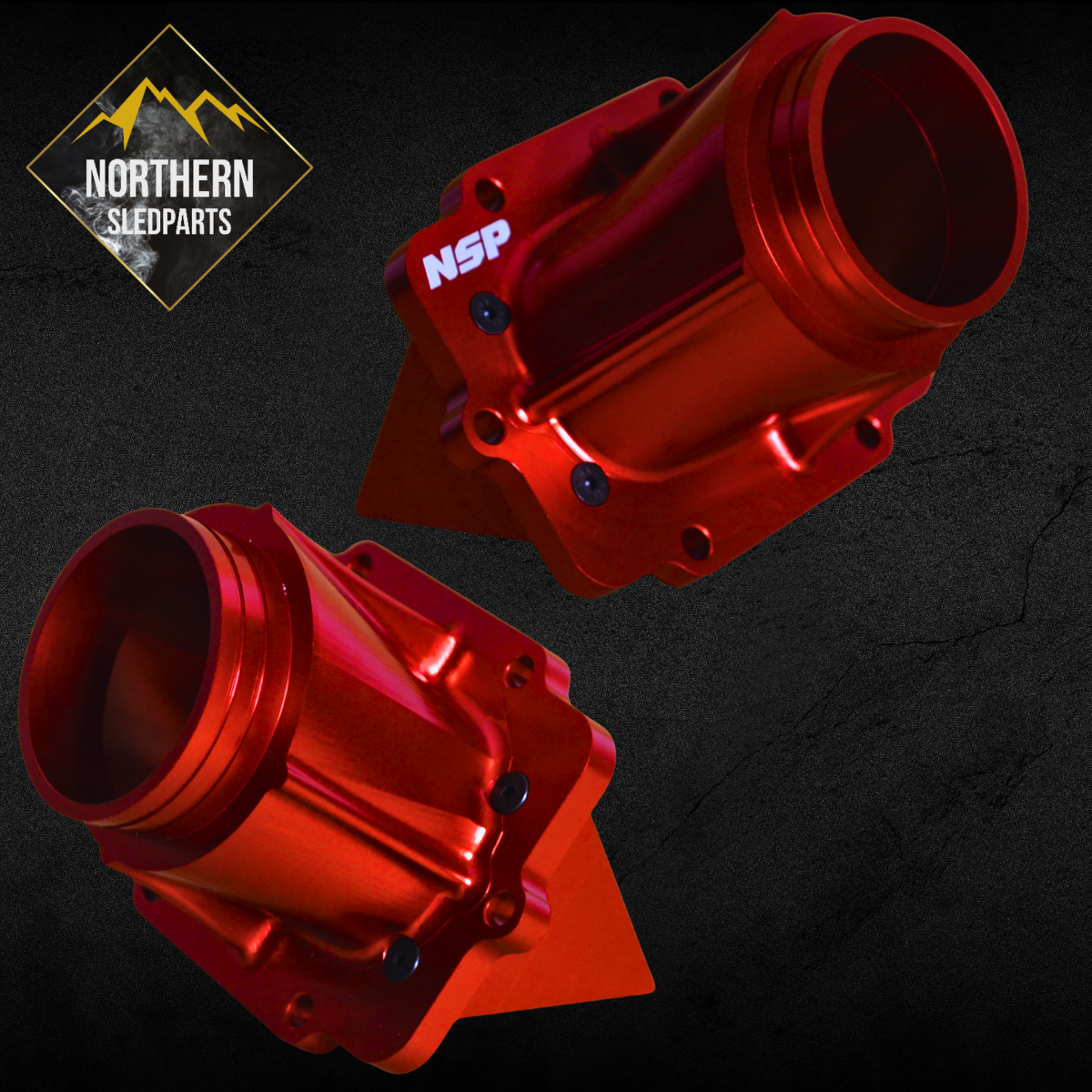 NSP Billet Imukurkut  Rotax 600 Etec 2008–2019 (red) (pari)