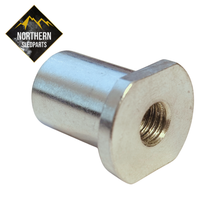 Lower front bushing (steel) for Etupukki Lynx and Ski-Doo sleds