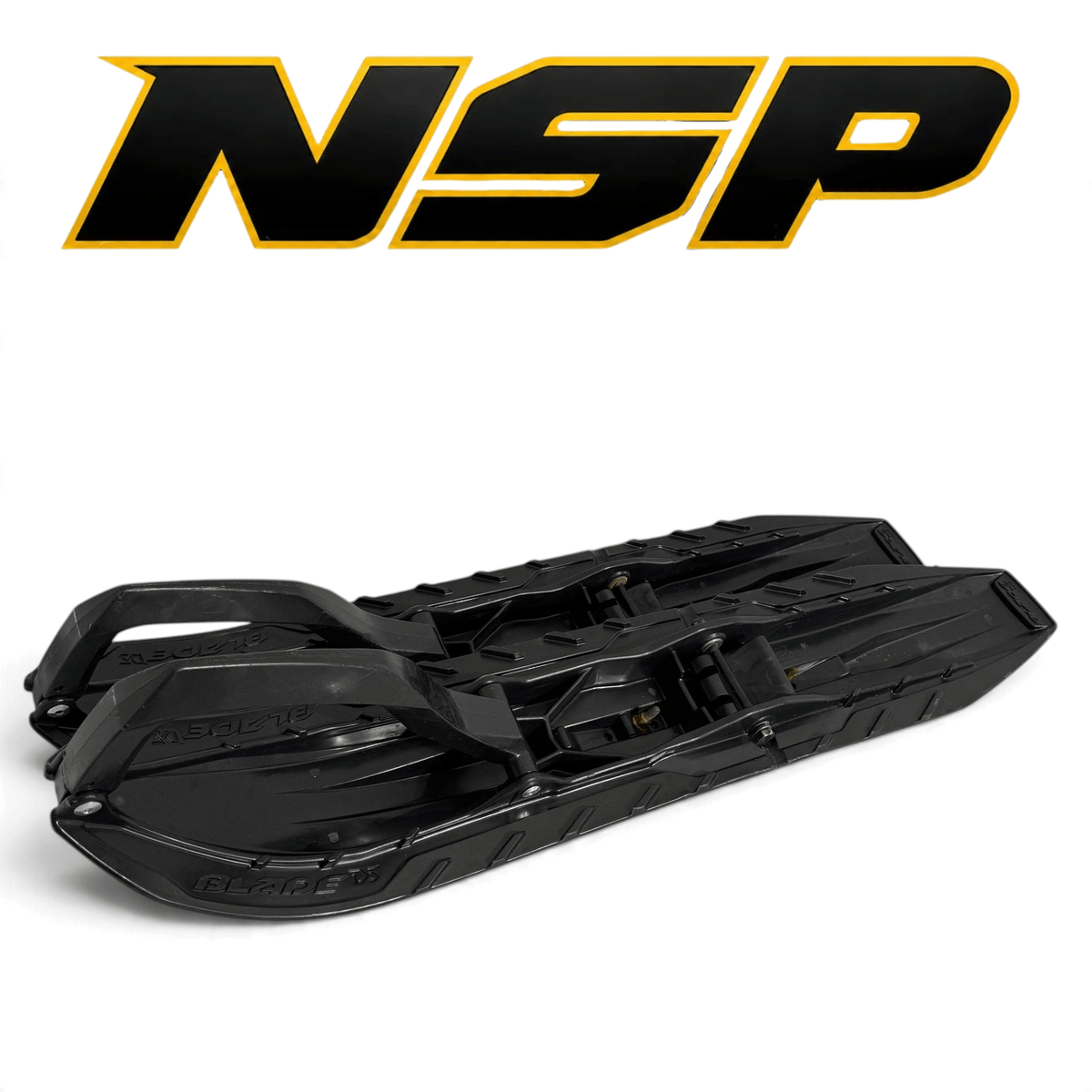 Blade DS suksipari musta + DuraPro suksikumit 860201244 - Northern Sledparts Oy