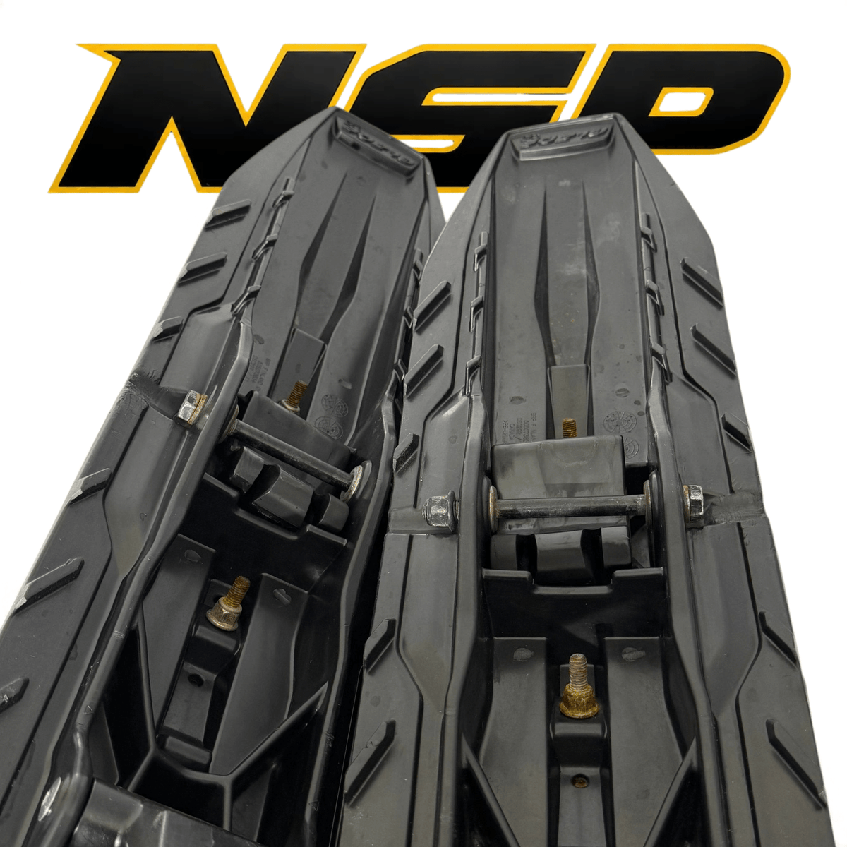 Blade DS suksipari musta + DuraPro suksikumit 860201244 - Northern Sledparts Oy