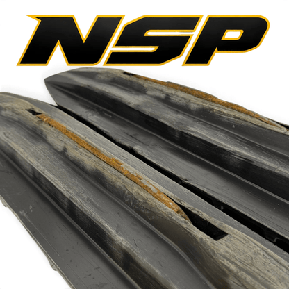 Blade DS suksipari musta + DuraPro suksikumit 860201244 - Northern Sledparts Oy