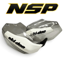 Käsisuojat savunharmaa / valkoinen, Ski-Doo Gen4 / Gen5 / XS / XM / XP / XR / XU - Northern Sledparts Oy