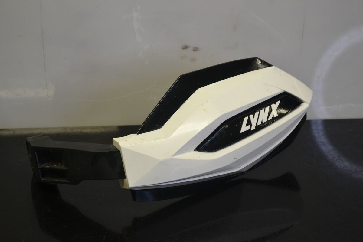 Lynx käsisuoja vasen valkoinen - Northern Sledparts Oy