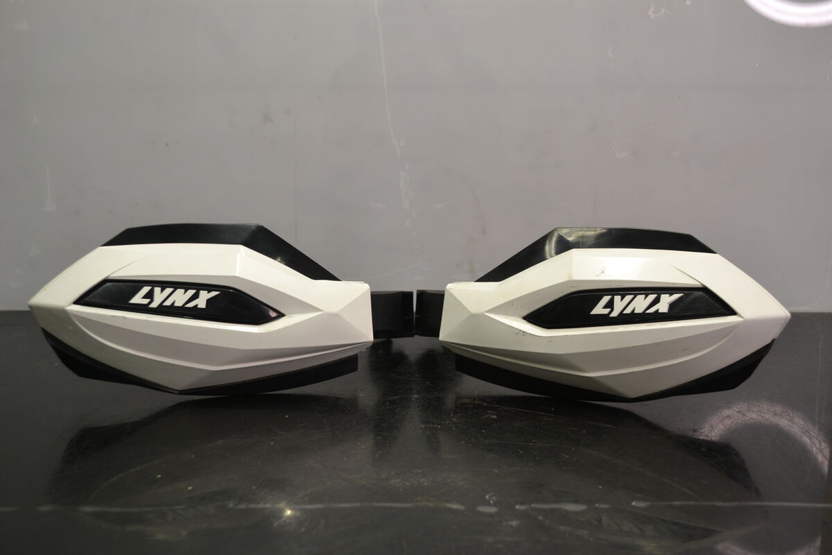 Lynx valkoiset käsisuojat - Northern Sledparts Oy