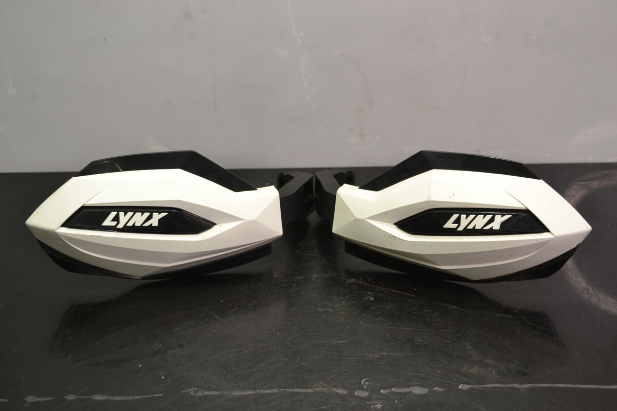 Lynx valkoiset käsisuojat - Northern Sledparts Oy