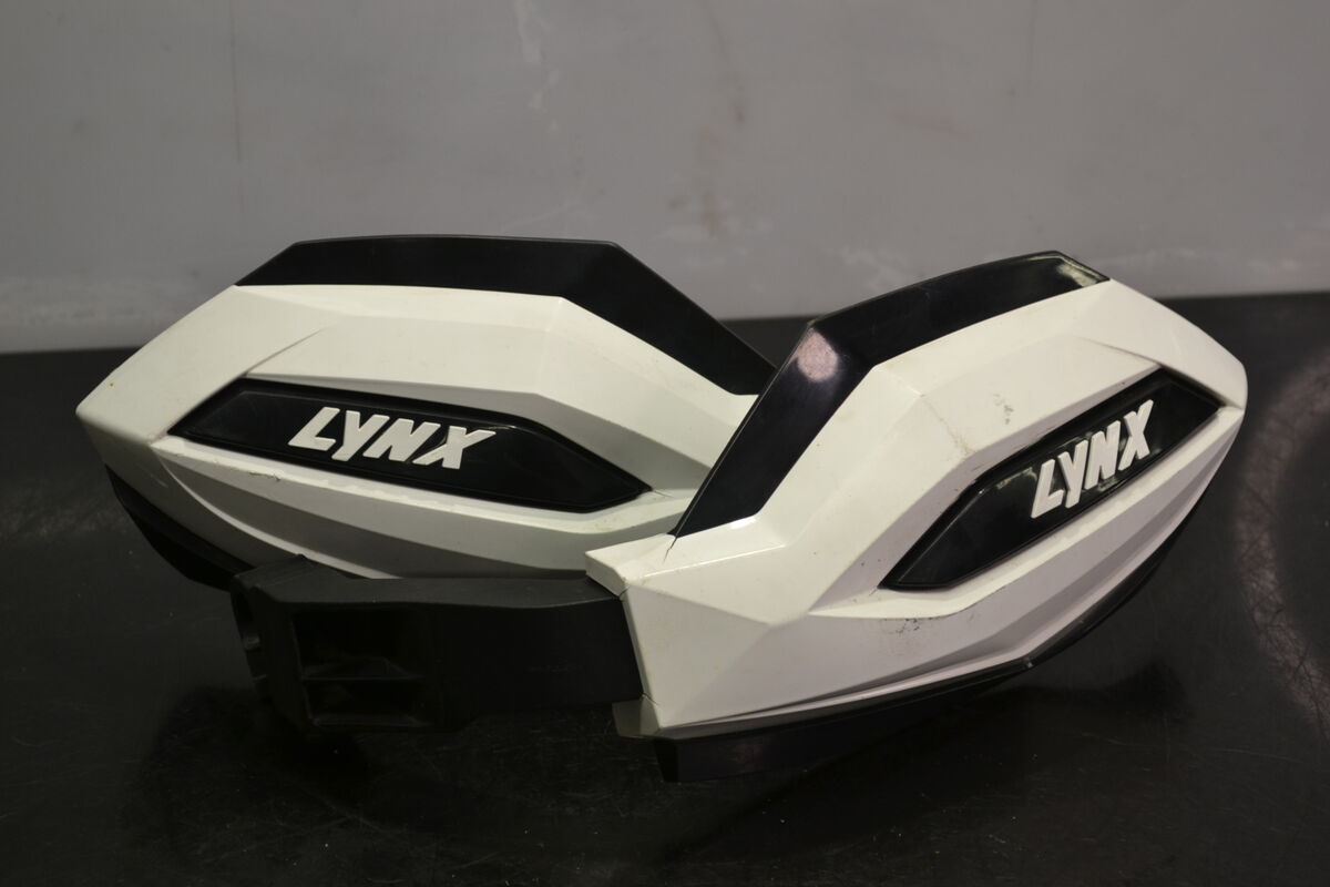Lynx valkoiset käsisuojat - Northern Sledparts Oy