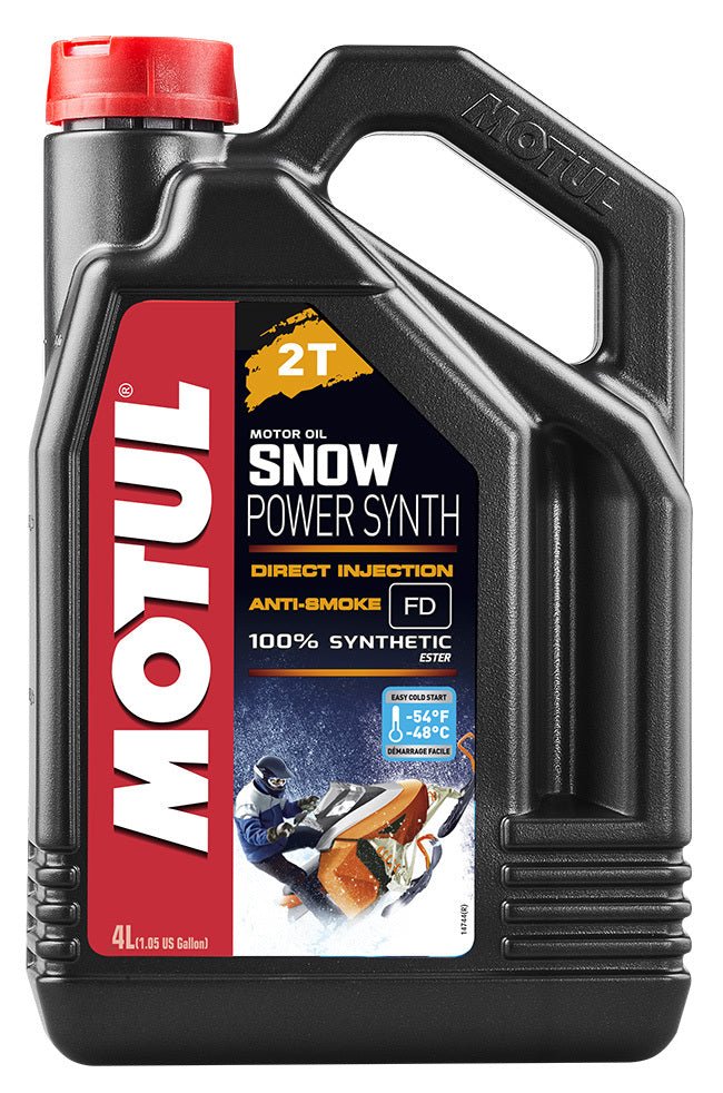 Motul Snowpower synth 2T täyssynteettinen 4L - Northern Sledparts Oy