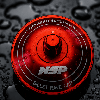 NSP Alumiininen RAVE-venttiilin kuppi Rotax 600, 800 Etec Lynx Ski-Doo 2009–2019 - Northern Sledparts Oy