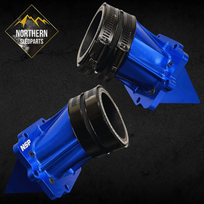 NSP Billet Imukurkut Rotax 600 Etec 2008–2019 (blue) (pari) - Northern Sledparts Oy